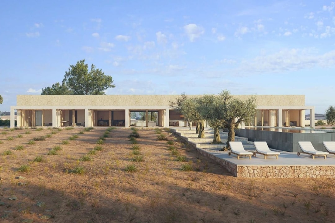 Image of Project for the construction of a Finca on one floor with large pool and outdoor areas