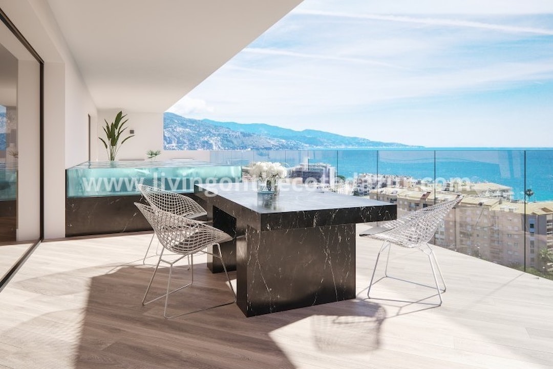 Image of Spectacular sea views new penthouse Roquebrune Cap Martin