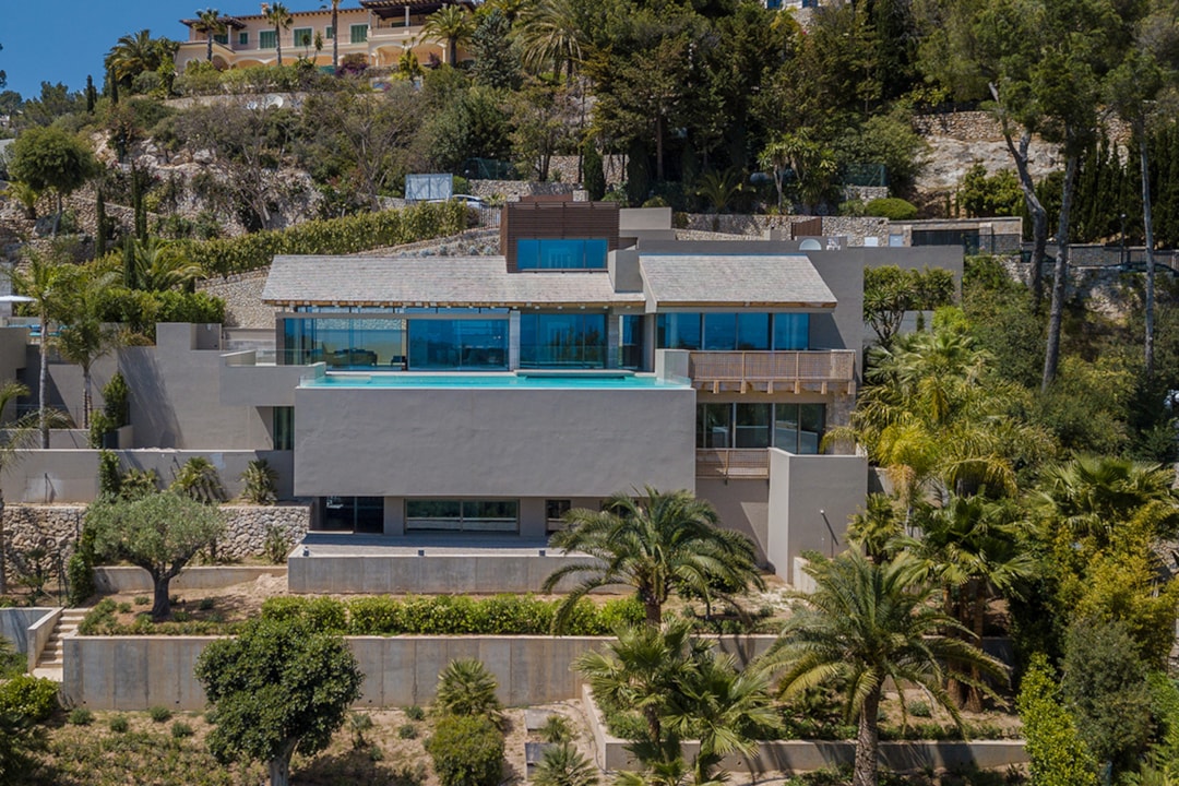 Image of Newly built modern villa with views towards the golf course of Son Vida