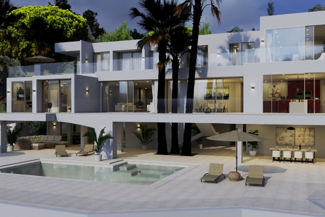 Image of Dream villa newly build in first line with private sea access