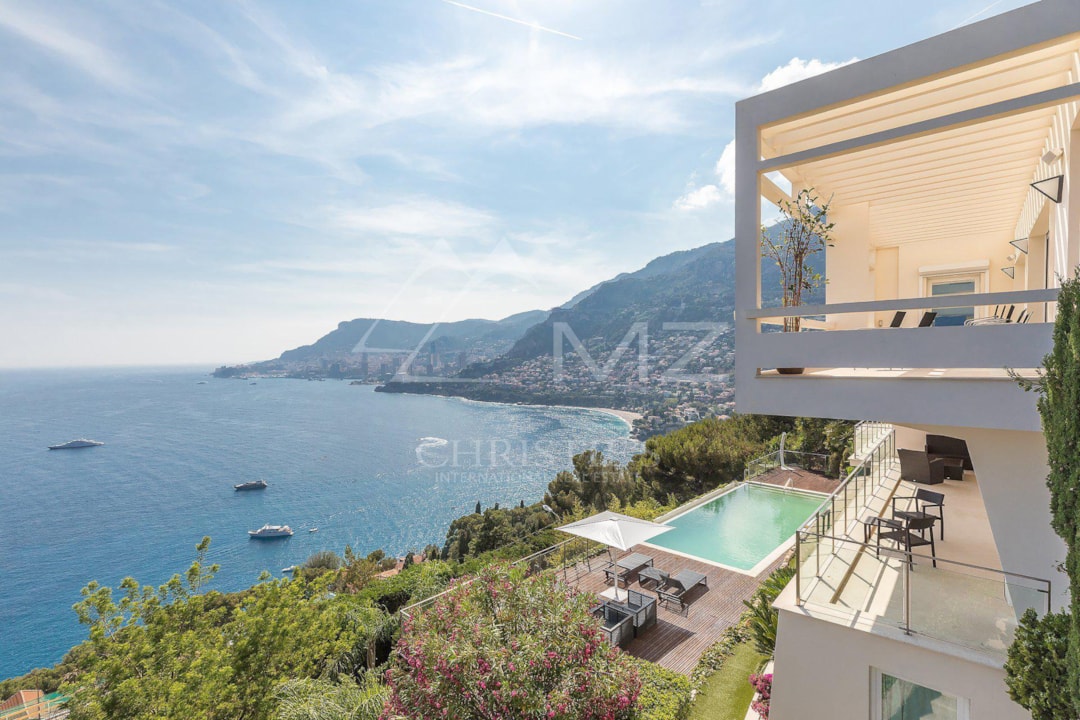 Image of Roquebrune-Cap-Martin - Sea and Monaco view
