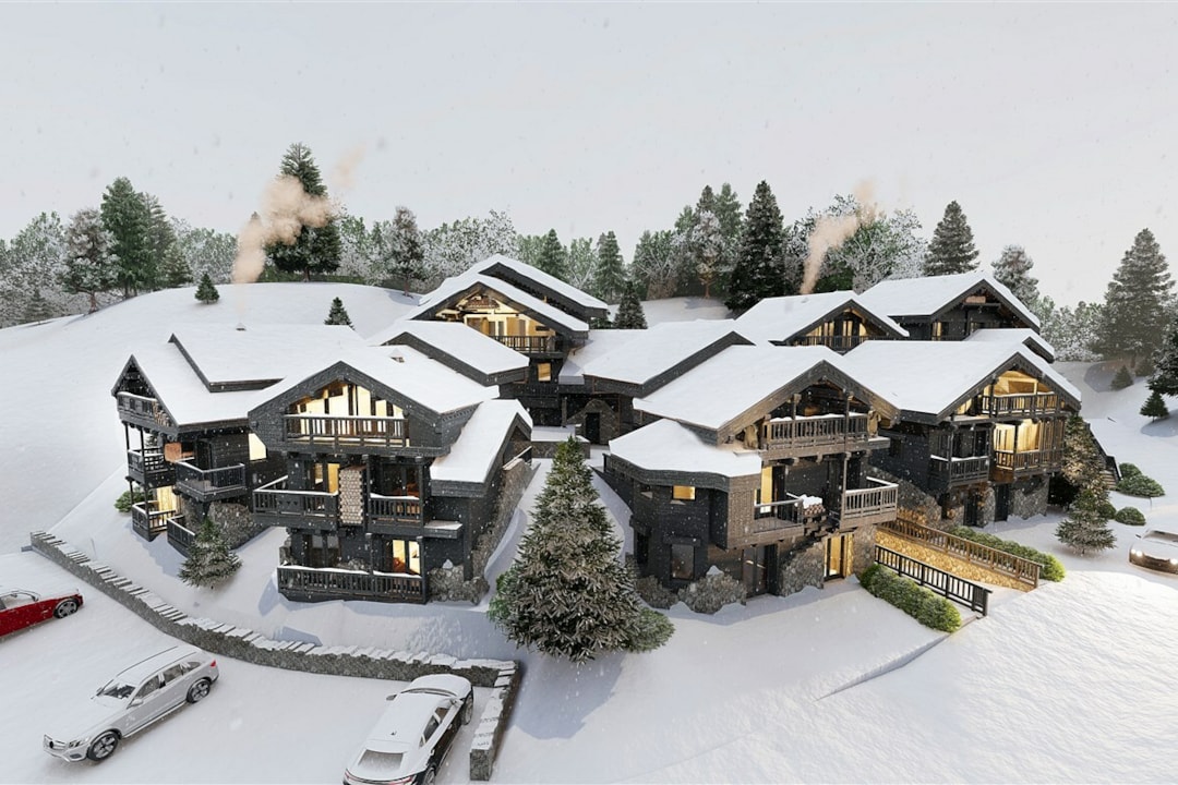 Image of A HIGH-END CHALET WITH LARGE VOLUMES