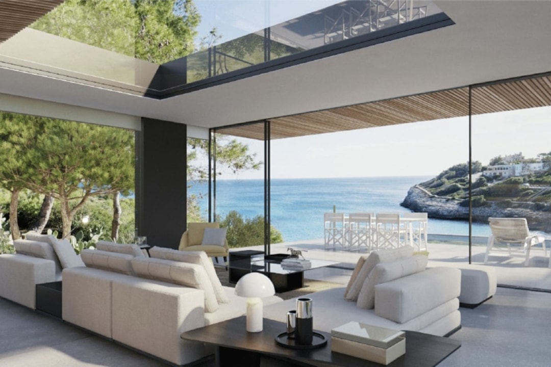 Image of HORIZON, Project for a Villa under construction on the seafront in Cala Mandia