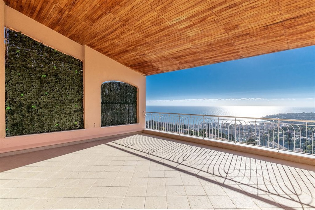 Image of Luxury top floor apartment for sale in Roquebrune Cap Martin - 4 beds - Breathtaking sea view