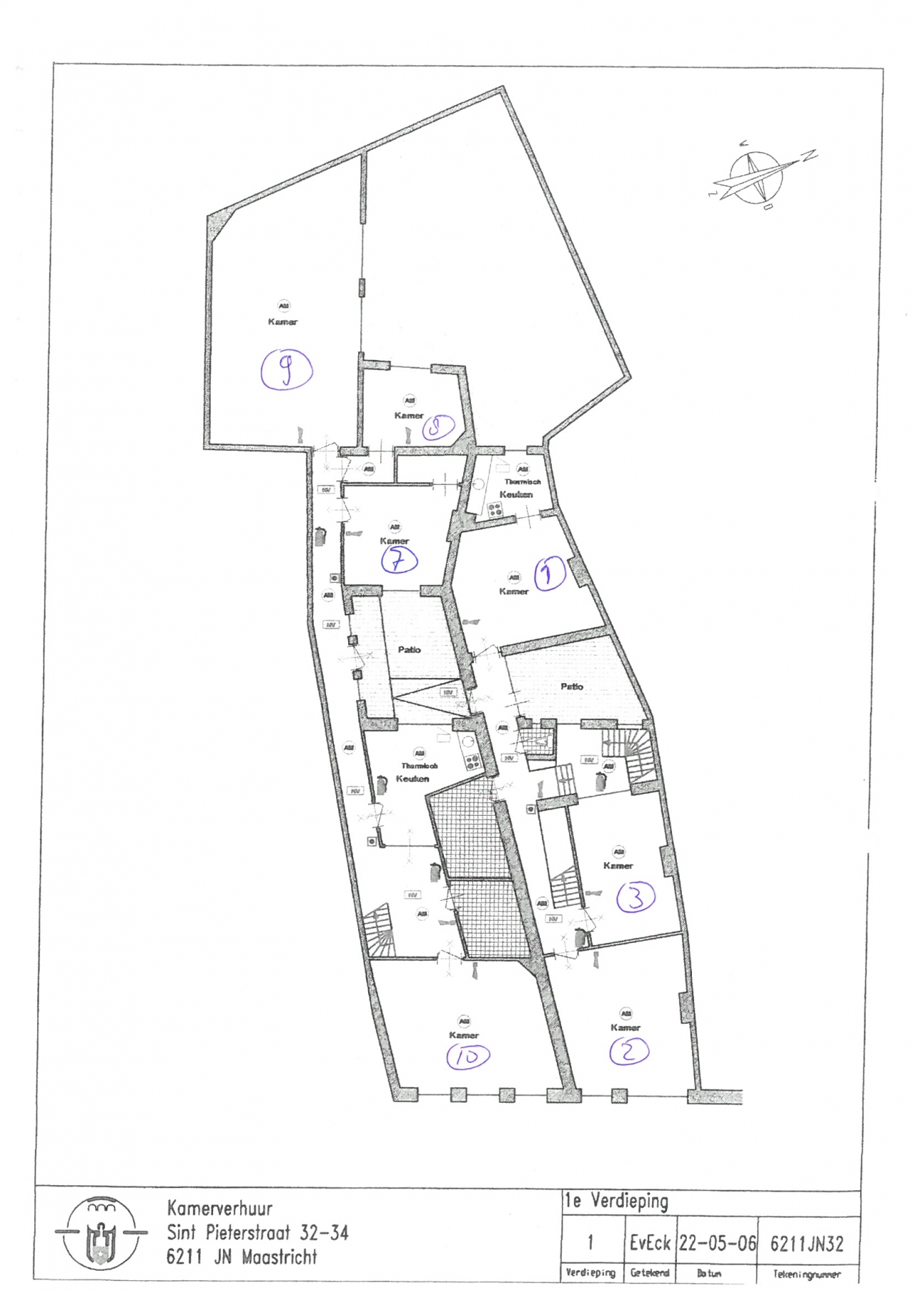 Woning / winkelpand - Maastricht - Sint Pieterstraat 32 en 34