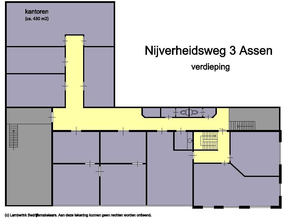 Kantoorpand - Assen - Nijverheidsweg 3