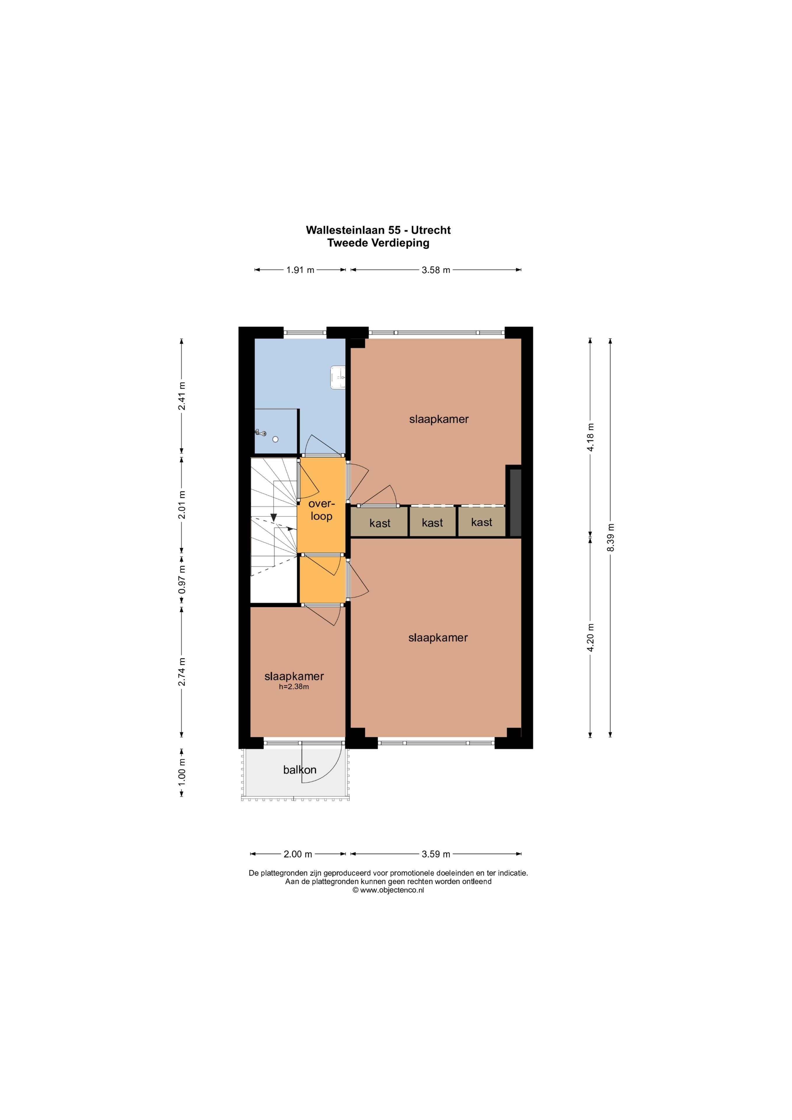 Woning / appartement - Utrecht - Wallesteinlaan 55