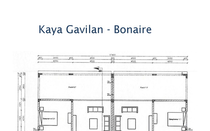 Woning / appartement - Kralendijk - Kaya Gavilan  1 A