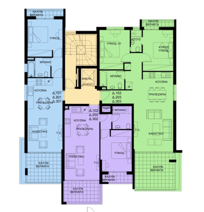 Woning / appartement - Limmasol - Tefkrou 10 203