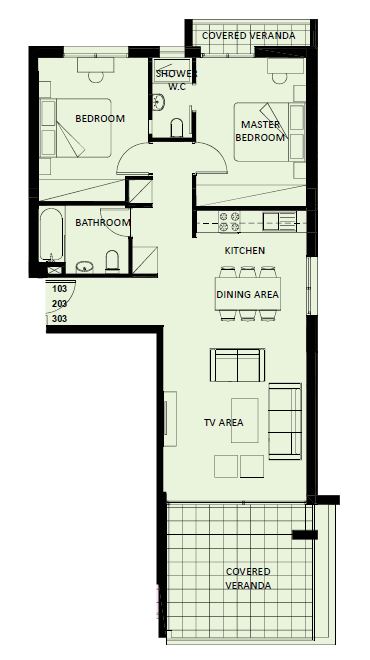 Woning / appartement - Limmasol - Tefkrou 10 203